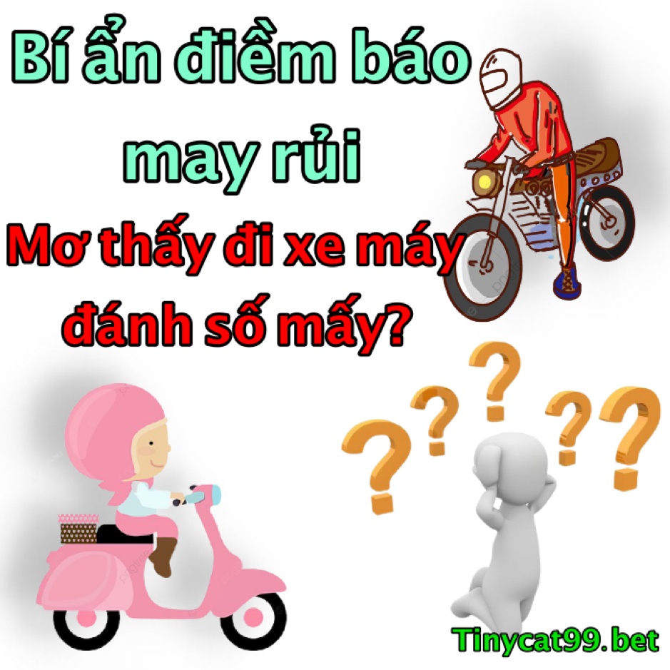 mơ thấy đi xe máy