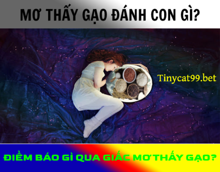 Tại sao mơ thấy gạo