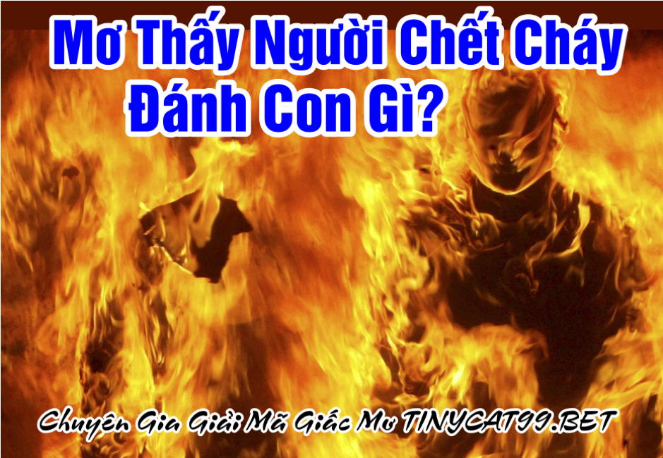 mơ thấy người chết cháy, mơ thấy người chết cháy đánh con gì, mo thay nguoi chet chay